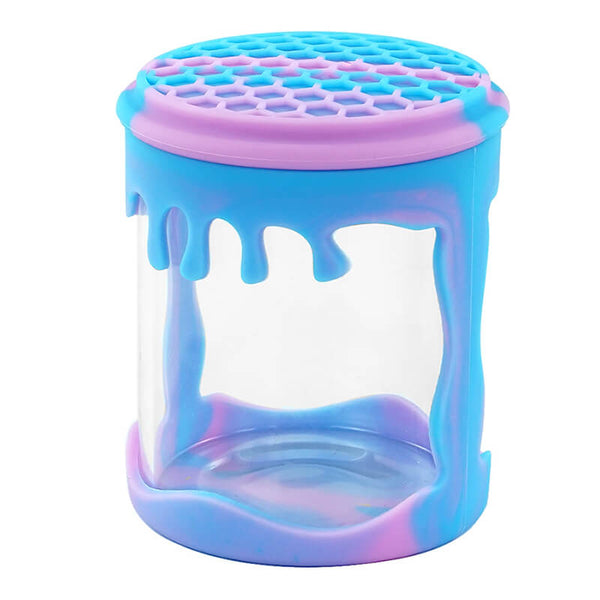 Honeycomb Silicone Dab Container - WeedTree